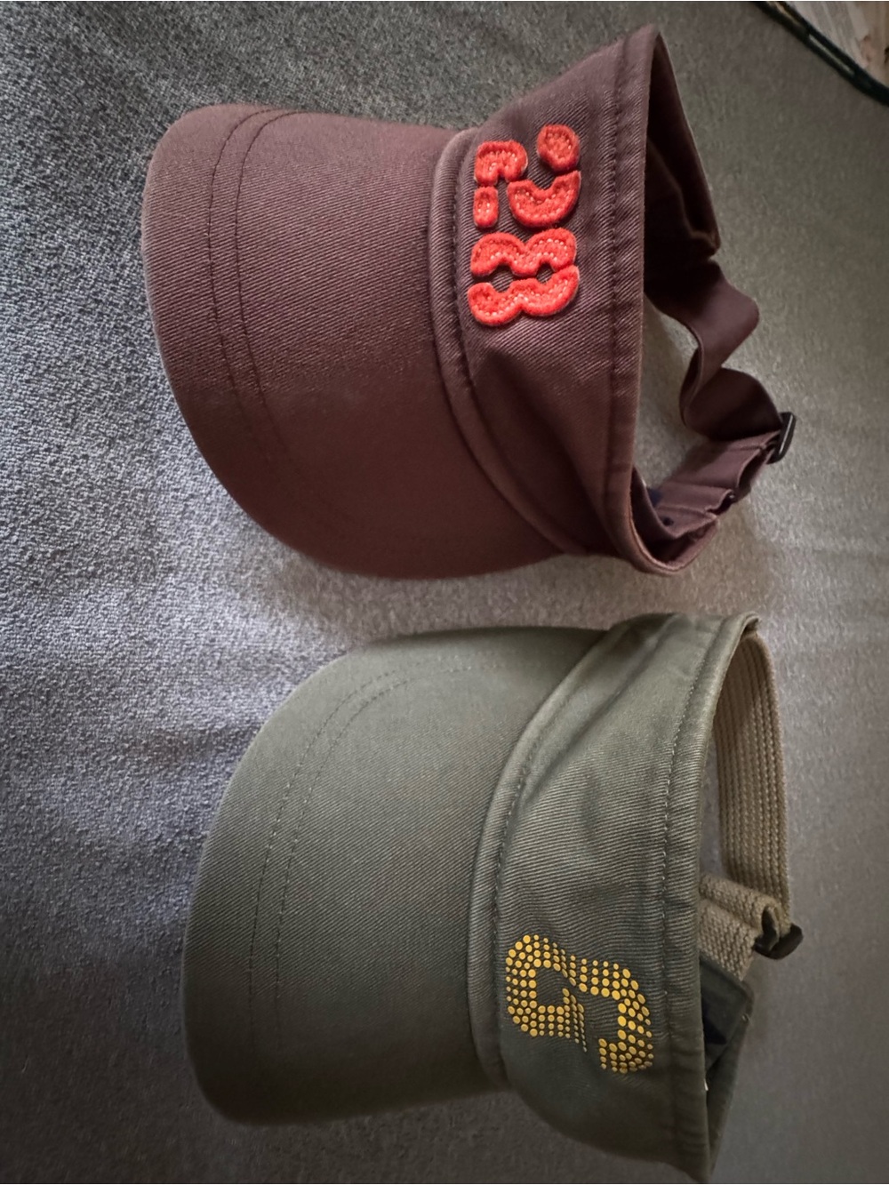 2 Gap Visors  M/L